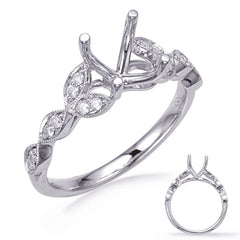 White Gold Engagement Ring
