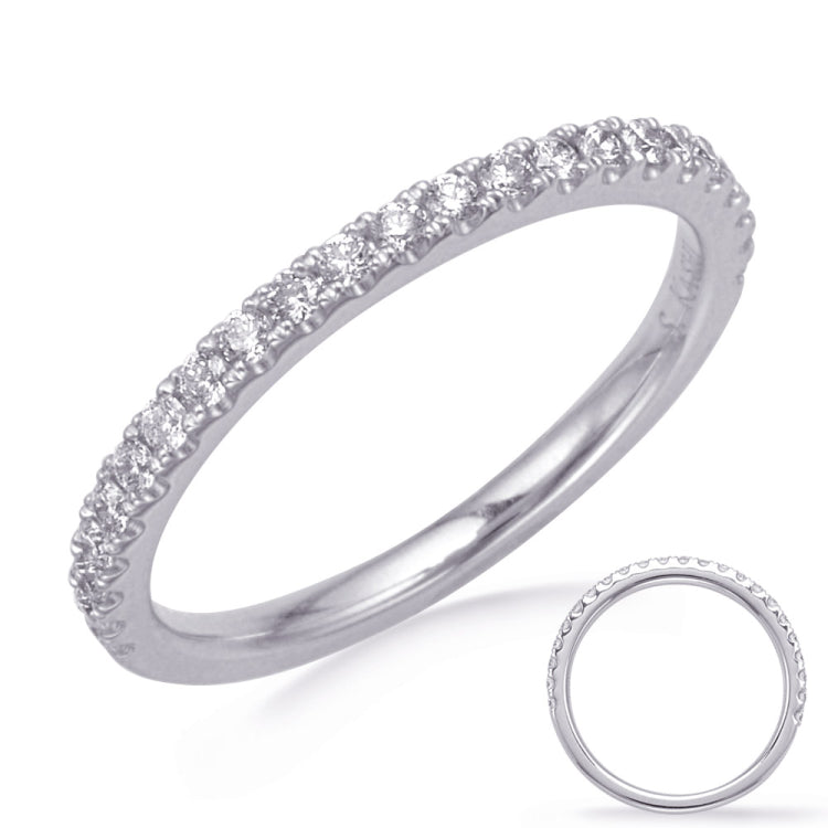 White Gold Wedding Band