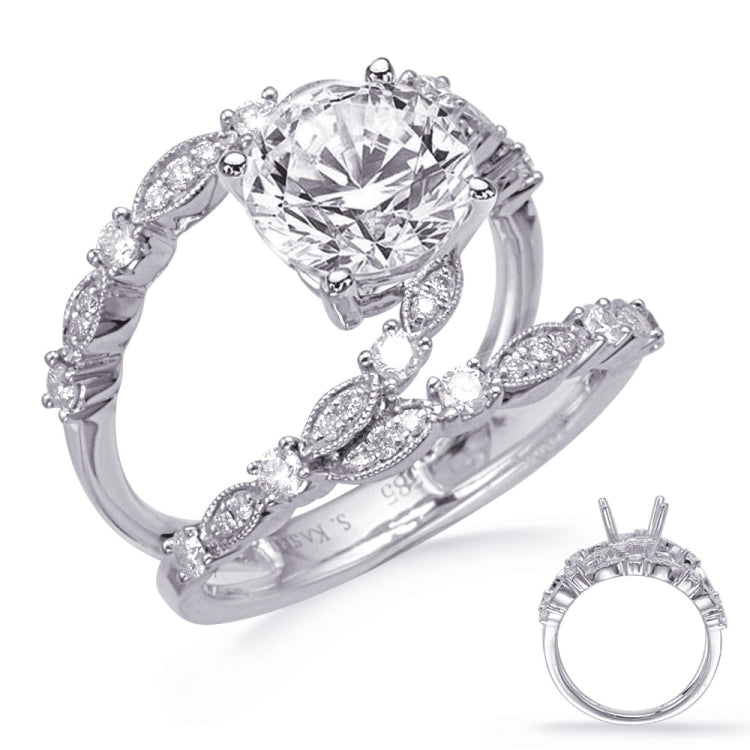 White Gold Engagement Ring