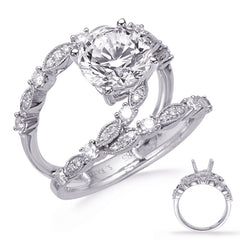 White Gold Engagement Ring