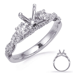 White Gold Engagement Ring