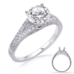 White Gold Engagement Ring