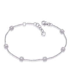 White Gold Diamond Bracelet