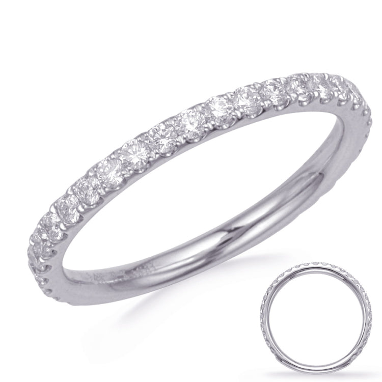 White Gold Wedding Band