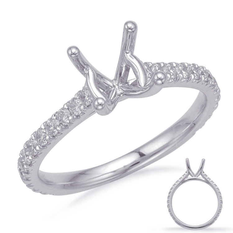 White Gold Engagement Ring