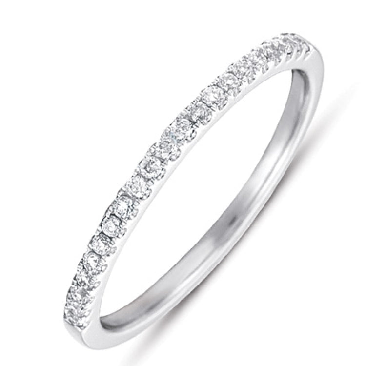 White Gold Matching Band