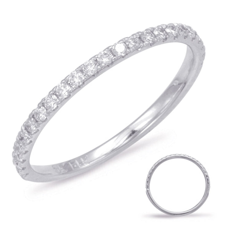 White Gold Matching Band