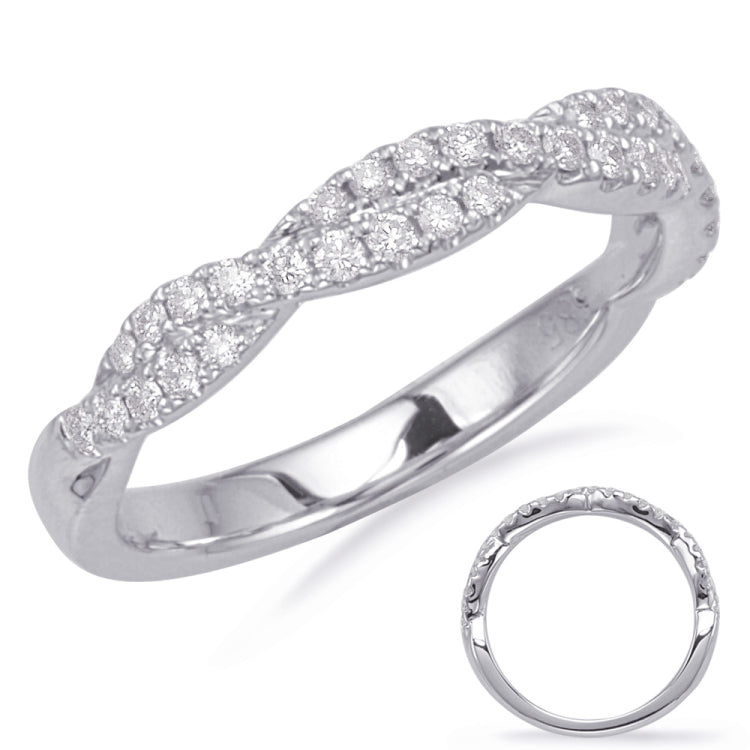 White Gold Matching Band