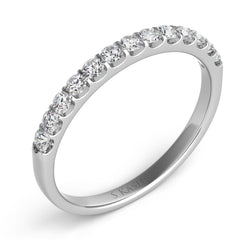 White Gold Wedding Band