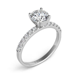 White Gold Engagement Ring