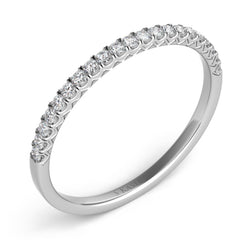 White Gold Wedding Band