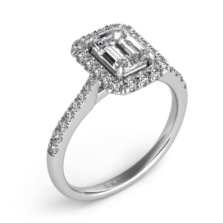 White Gold Engagement Ring