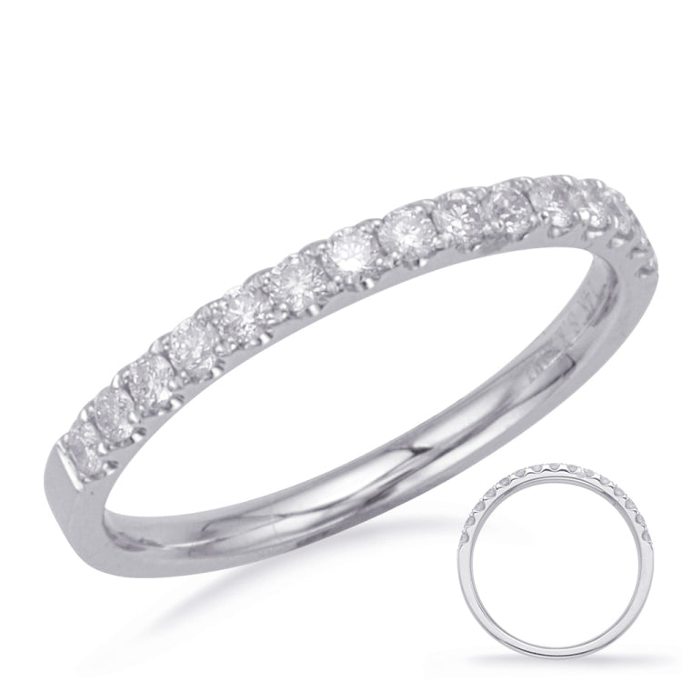 White Gold Matching Band