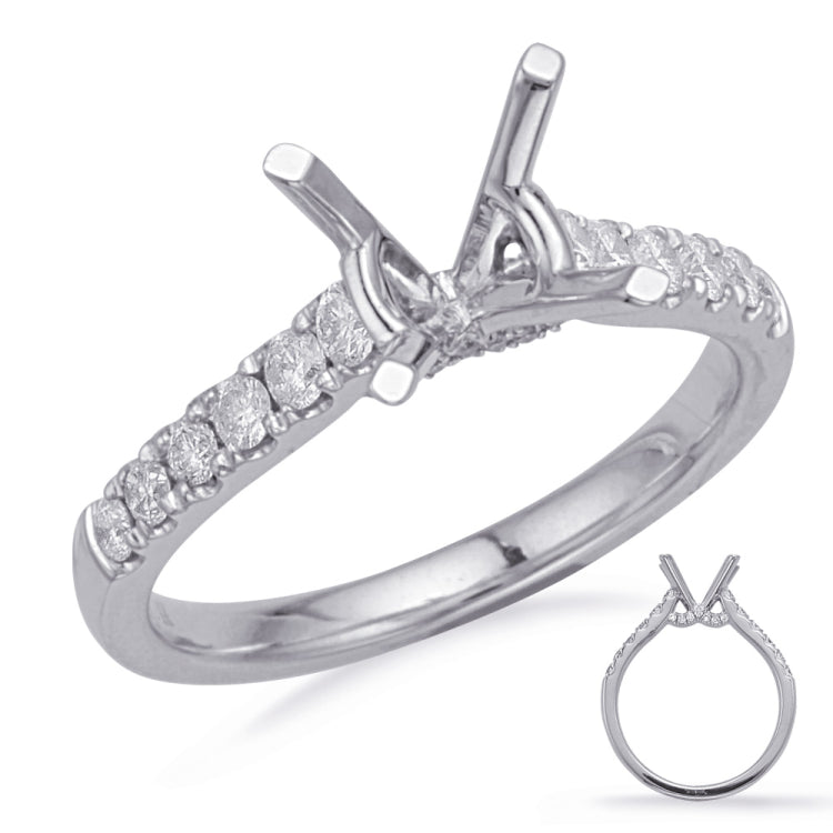 White Gold Engagement Ring