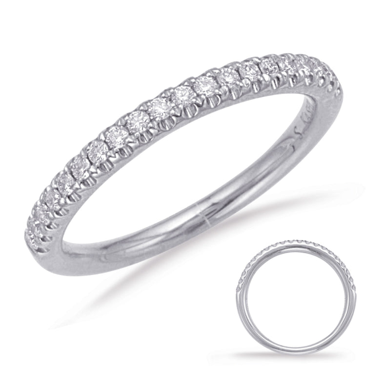 White Gold Matching Band