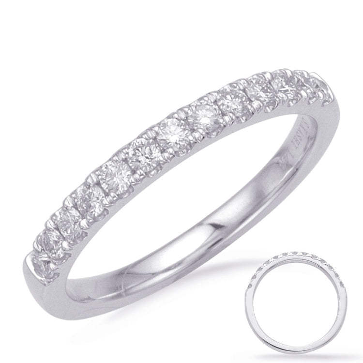 White Gold Matching Band