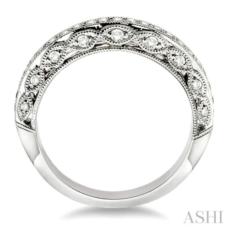 3/8 Ctw Diamond Matching Wedding Band in 14K White Gold