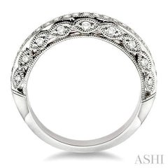 3/8 Ctw Diamond Matching Wedding Band in 14K White Gold