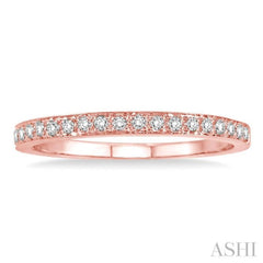 1/6 Ctw Diamond Band in 14K Rose Gold