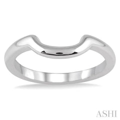 Shadow Band in 14K White Gold