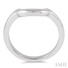 Shadow Band in 14K White Gold