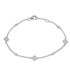 White Gold  Diamond Bracelet