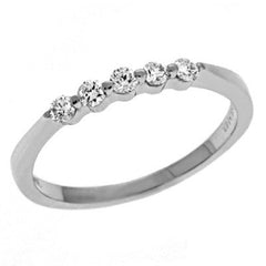 White Gold Diamond Band
