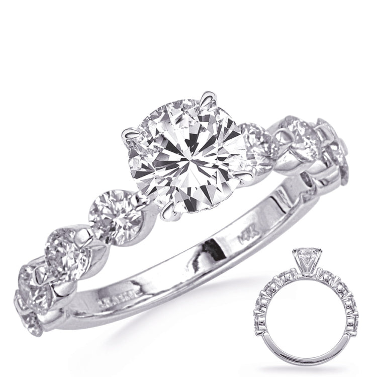 White Gold Engagement Ring