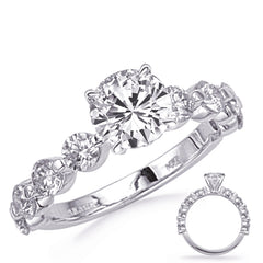 White Gold Engagement Ring