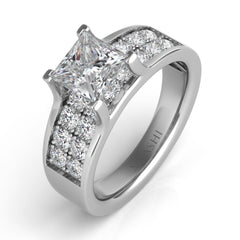 White Gold Engagement Ring