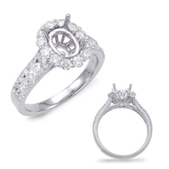 White Gold Engagement Ring