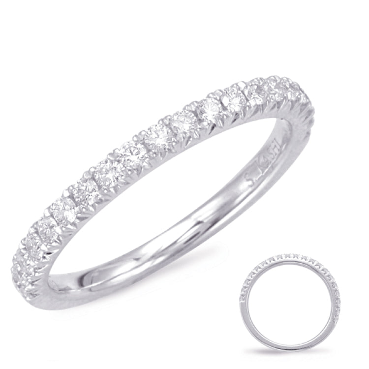 White Gold Matching Band