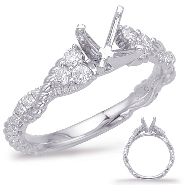 White Gold Engagement Ring