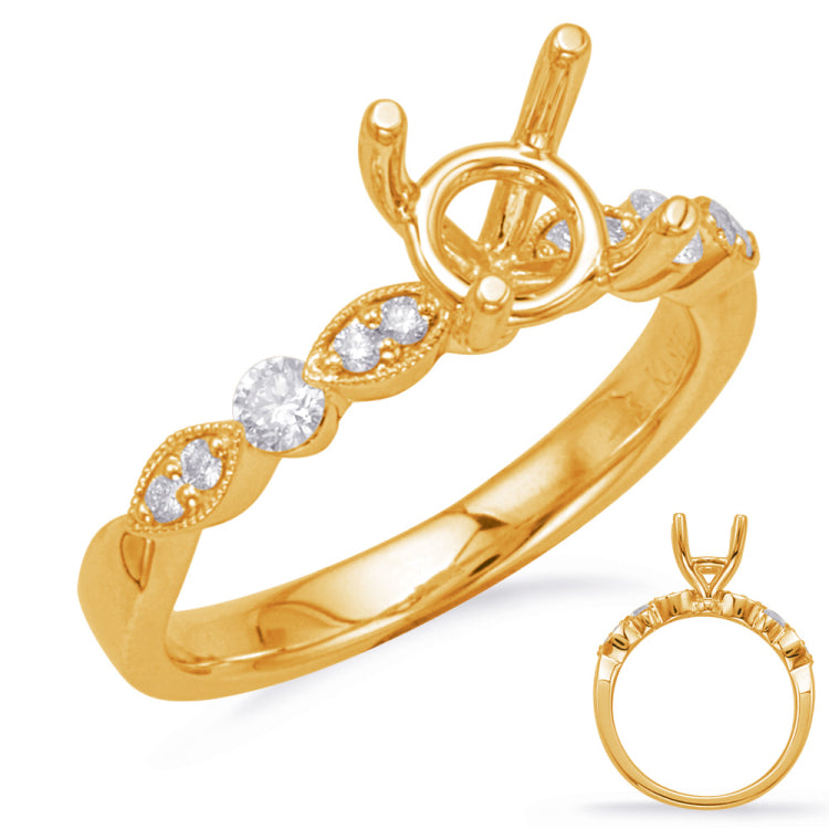 Yellow Gold Engagement Ring