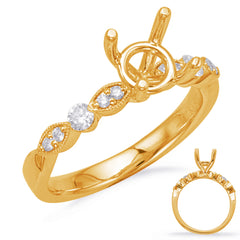Yellow Gold Engagement Ring