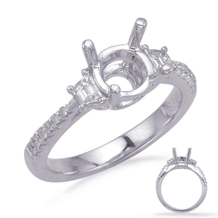 White Gold Engagement Ring