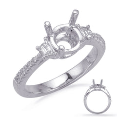 White Gold Engagement Ring
