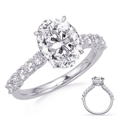 White Gold Engagement Ring