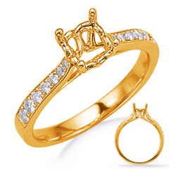 Yellow Gold Engagement Ring