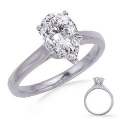 White Gold Engagement Ring