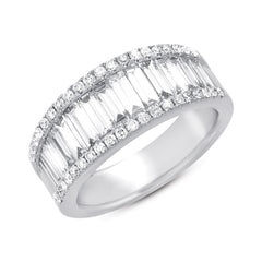 White Gold Diamond Band