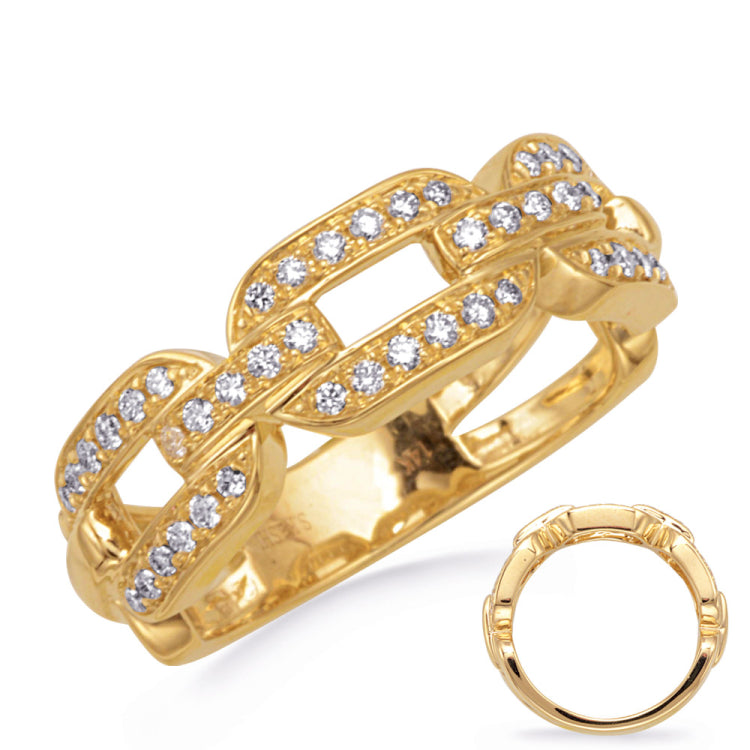 Yellow Gold Diamond Ring