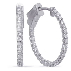 0.80 Inch Securehinge Hoop Earring