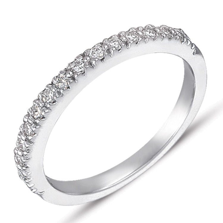 White Gold Diamond Band