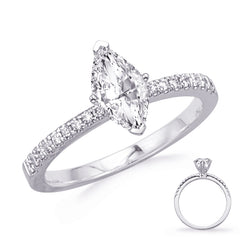 White Gold Engagement Ring