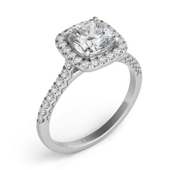 White Gold Engagement Ring