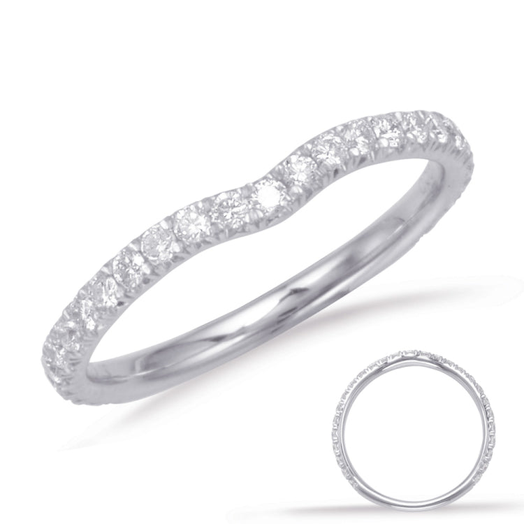 White Gold Matching Band