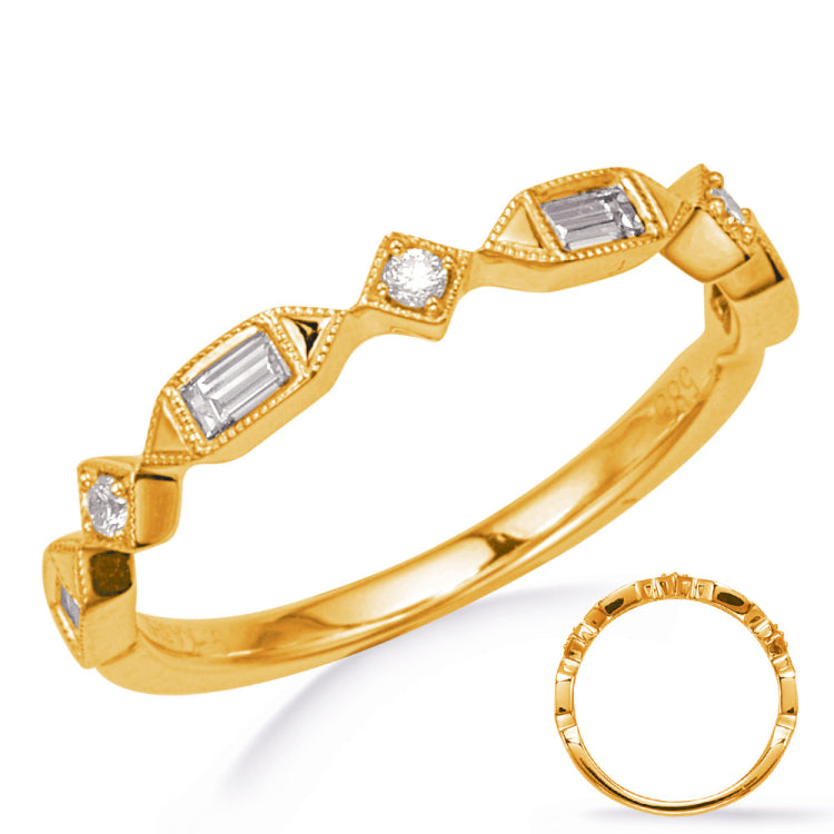 Yellow Gold Diamond Wedding Band