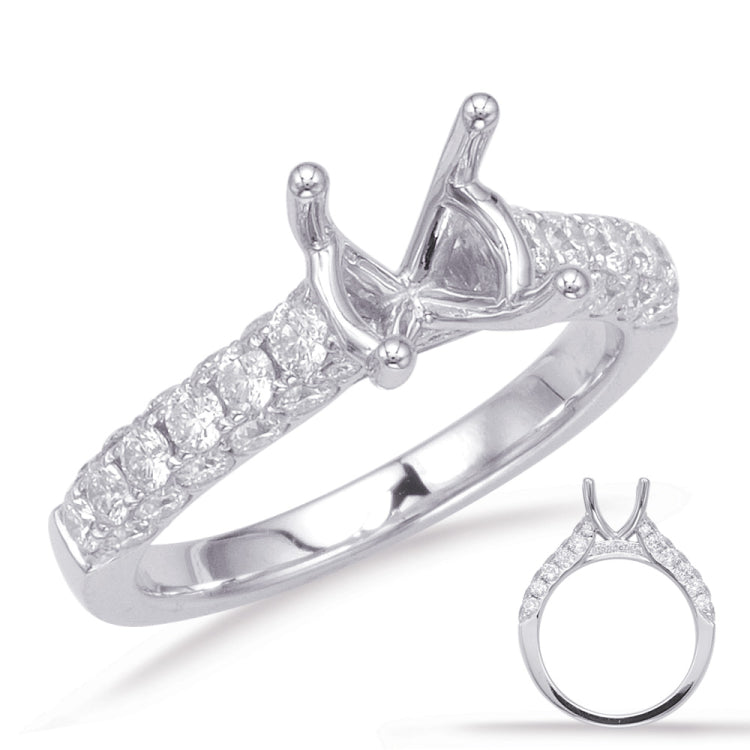 White Gold Engagement Ring