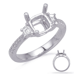 White Gold Engagement Ring